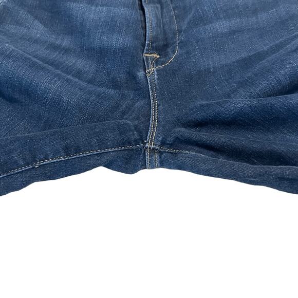 FRAME Le High Straight Leg High Rise Cropped Jeans Cobbert Rips Sz 26 - Picture 6 of 11